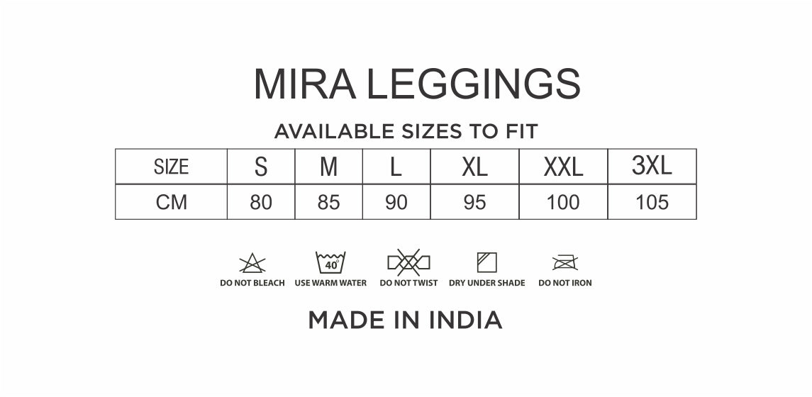Soft cotton leggings for women with flexible fit