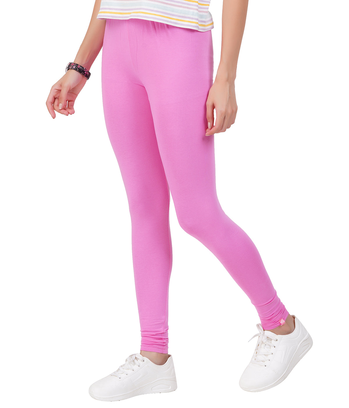 Premium ladies leggings with soft cotton fabric