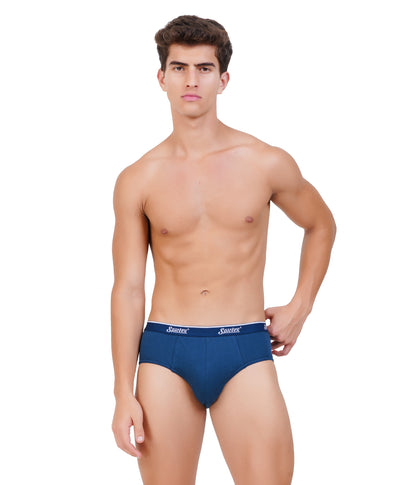Mens Brief Active with Outer Elastic - 1 Pcs Pack