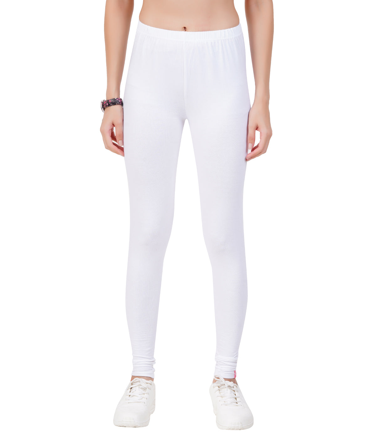 Ladies stretch leggings designed for ethnic outfits