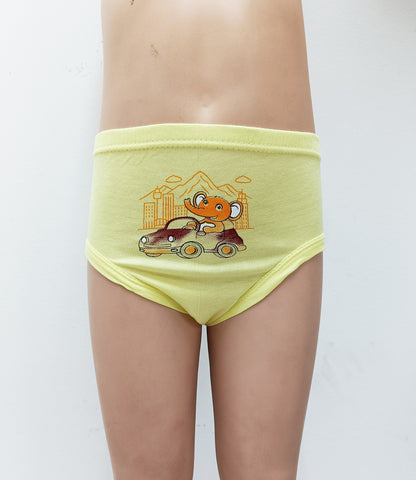 Unisex Children’s Puppy Jetty -Inner Elastic- 1 Pcs Pack (Girls Panties and Boys Brief)