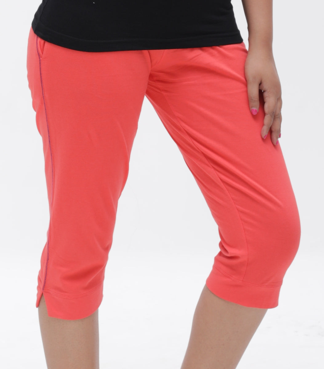 Ladies Sports -Ladies Capri (3/4)-1 Pcs Pack