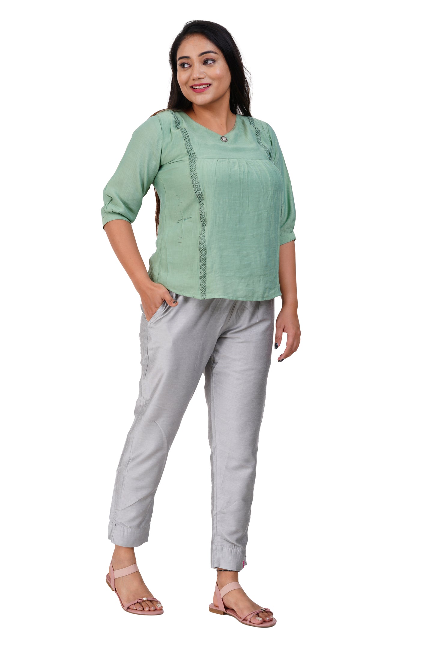 Ladies Woven Pant - 1 pcs pack