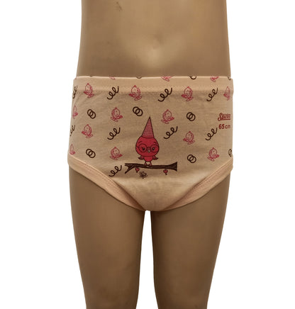 Unisex Children’s Puppy Jetty -Inner Elastic- 1 Pcs Pack (Girls Panties and  Boys Brief)