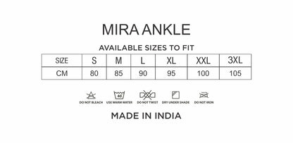 Ladies Leggings Mira Ankle - 1 Pcs Pack