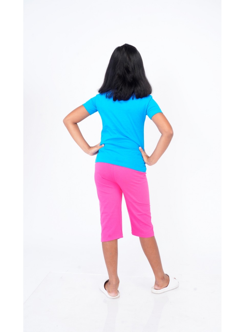 Girls Night Wear-NOVA ( Top & Capri)  ( SPGNW-02) 1 Pcs Pack