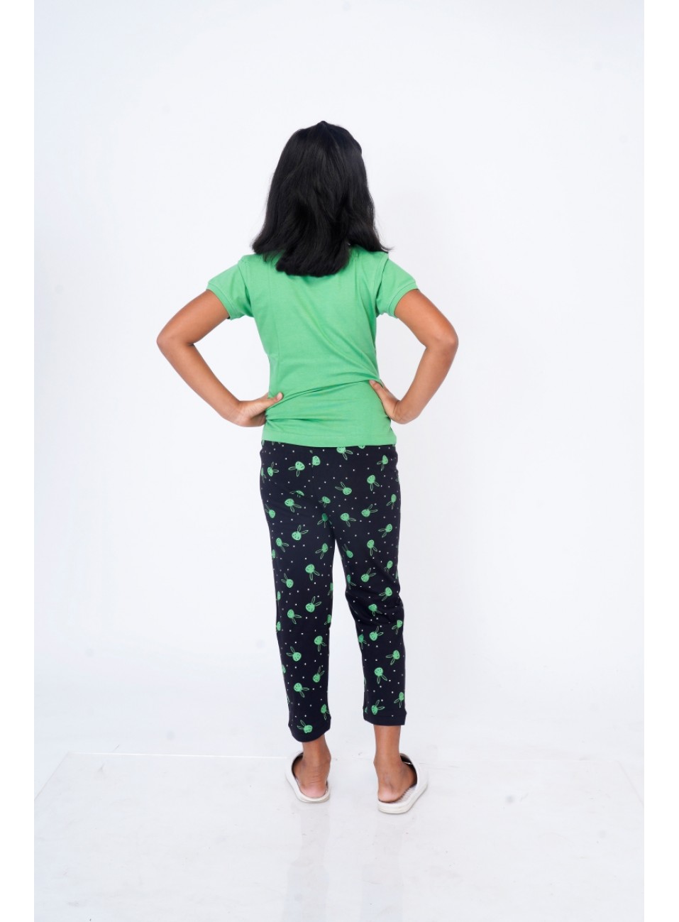 Girls Night Wear-OLIVIA ( Top & Pant) ( SPGNW-03) 1 Pcs Pack