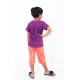 Girls Night Wear-OLIVIA ( Top & Capri) (SPGNW-04) 1 Pcs Pack