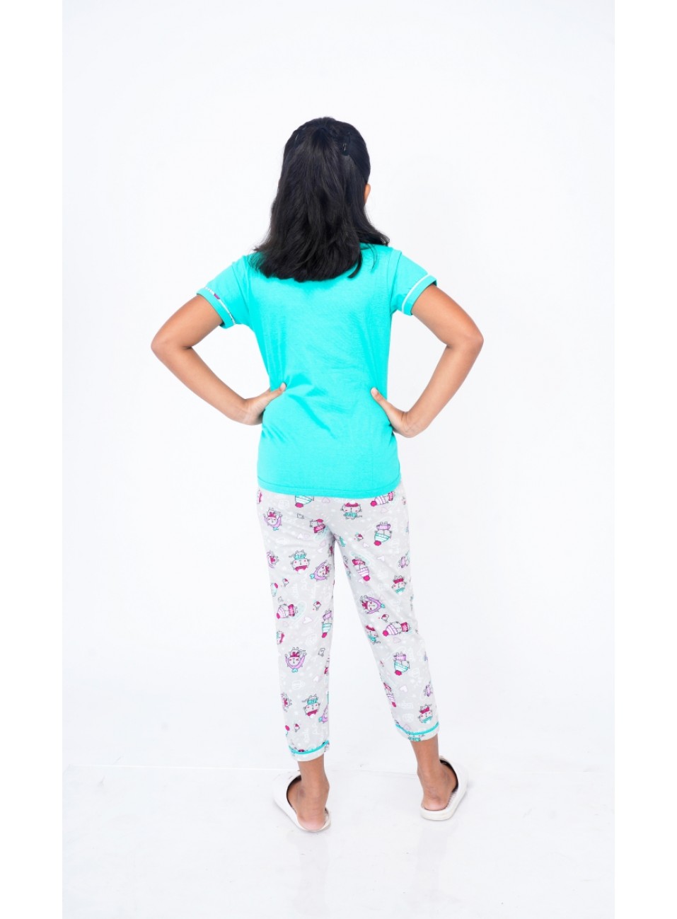 Girls Night Wear-RIYA ( Top & Pant)  ( SPGNW-05 ) 1 Pcs Pack