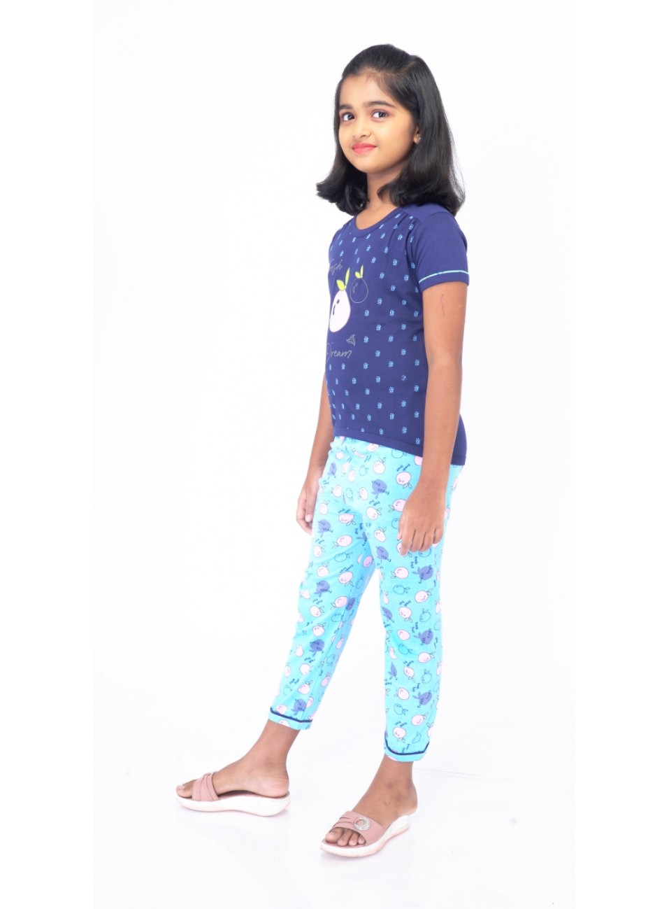 Girls Night Wear-RIYA ( Top & Pant)  ( SPGNW-05 ) 1 Pcs Pack