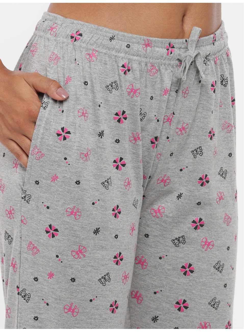 Buy JOCKEY Peach Modal Womens Night Wear Pyjama | Shoppers Stop