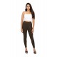 Ladies Mira Ankle Leggings - Coffee Brown (1 Pcs Pack)