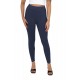 Ladies Mira Ankle Leggings - Indigo (1 Pcs Pack)