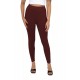 Ladies Mira Ankle Leggings - Maroon (1 Pcs Pack)