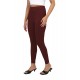 Ladies Mira Ankle Leggings - Maroon (1 Pcs Pack)