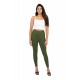 Ladies Mira Ankle Leggings - Olive Green (1 Pcs Pack)