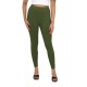 Ladies Mira Ankle Leggings - Olive Green (1 Pcs Pack)