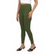 Ladies Mira Ankle Leggings - Olive Green (1 Pcs Pack)