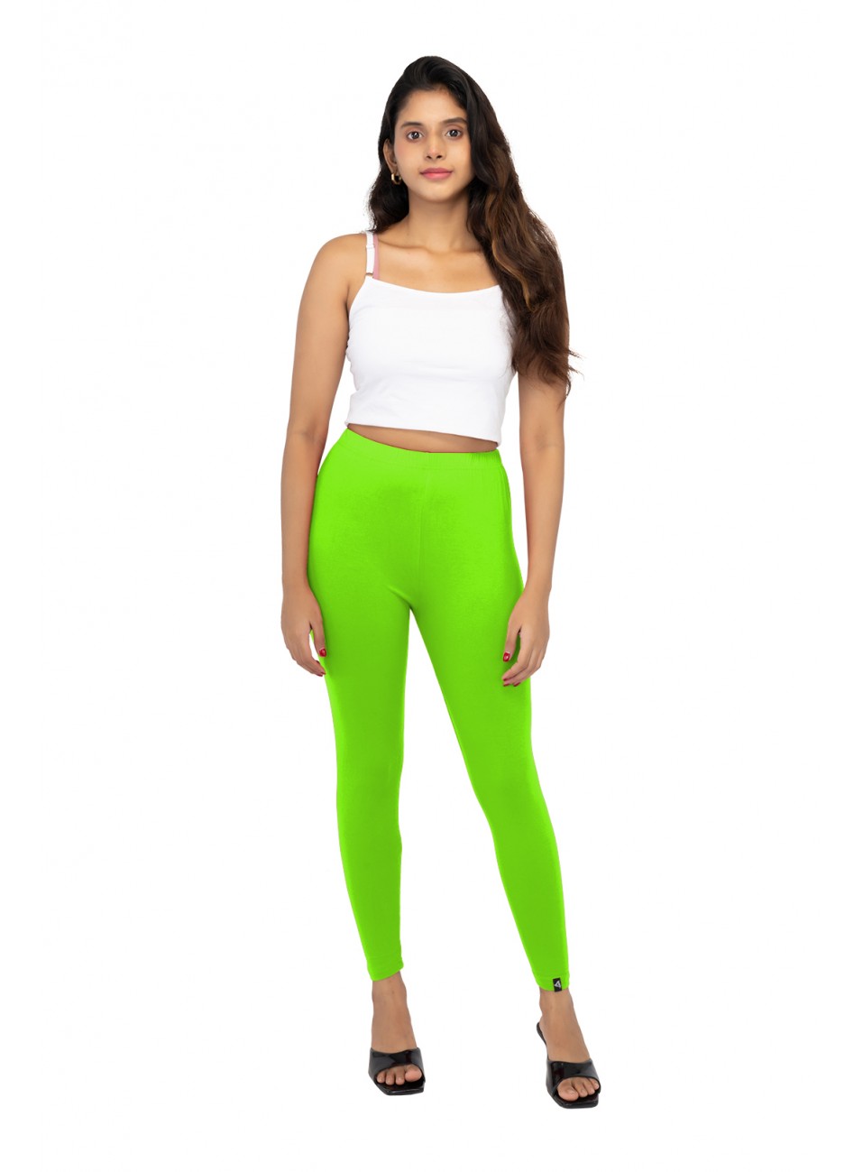 Ladies Mira Ankle Leggings - Parrot Green (1 Pcs Pack)