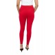 Ladies Mira Ankle Leggings - Red (1 Pcs Pack)