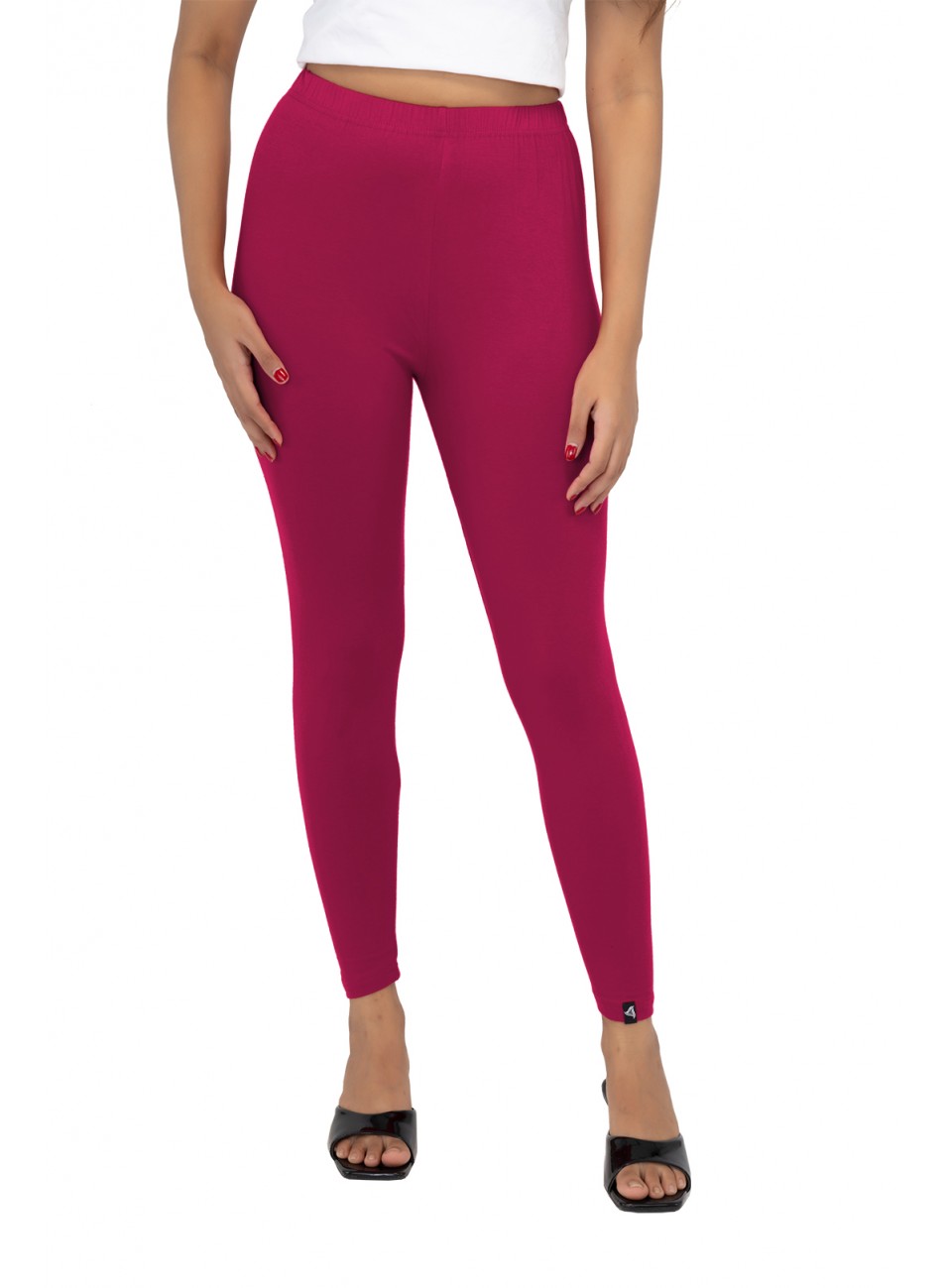 Ladies Mira Ankle Leggings - Strawberry (1 Pcs Pack)