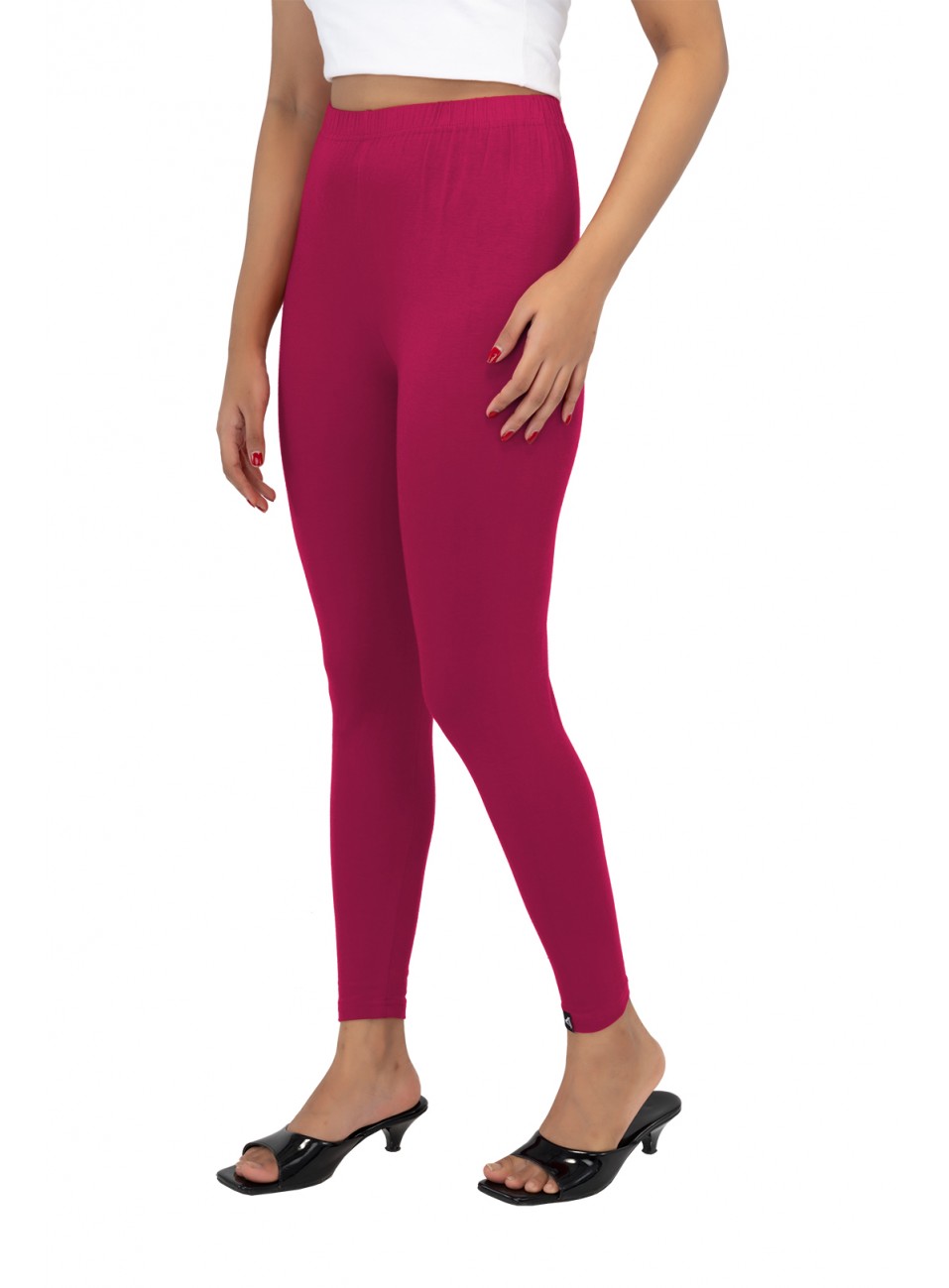 Ladies Mira Ankle Leggings - Strawberry (1 Pcs Pack)