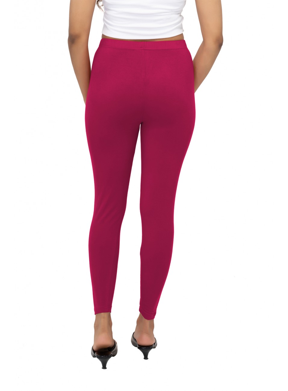 Ladies Mira Ankle Leggings - Strawberry (1 Pcs Pack)