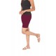 Ladies Flexi Shorts - Maroon - 1 Pcs Pack