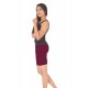 Ladies Flexi Shorts - Maroon - 1 Pcs Pack