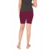 Ladies Flexi Shorts - Maroon - 1 Pcs Pack