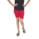 Ladies Flexi Shorts - Red - 1 Pcs Pack