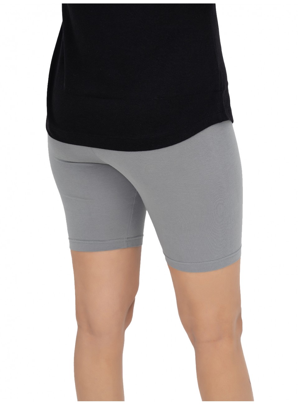 Ladies Flexi Shorts - Steel Grey - 1 Pcs Pack