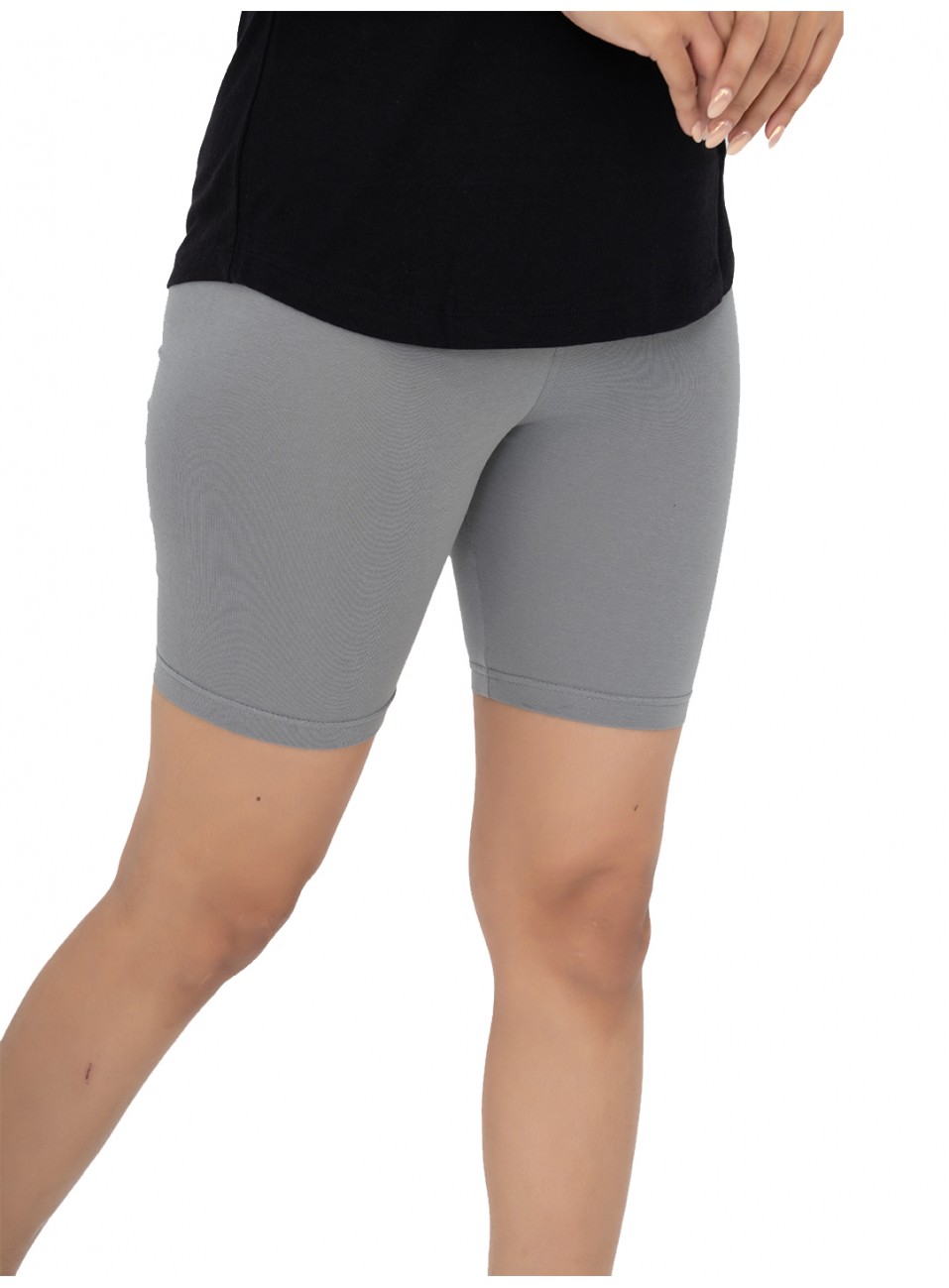 Ladies Flexi Shorts - Steel Grey - 1 Pcs Pack