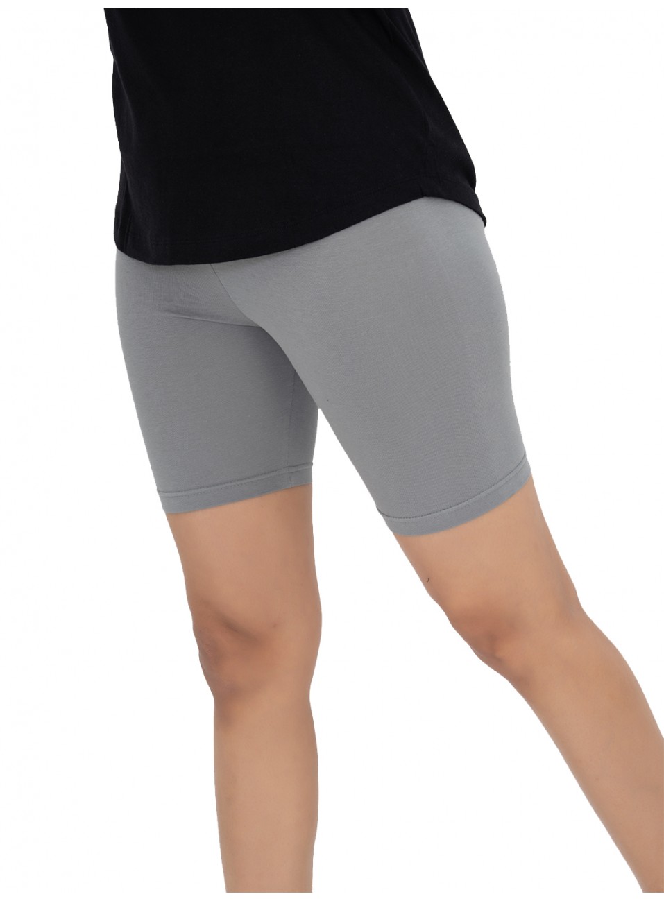 Ladies Flexi Shorts - Steel Grey - 1 Pcs Pack