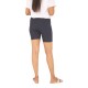 Ladies Flexi Shorts - Black - 1 Pcs Pack