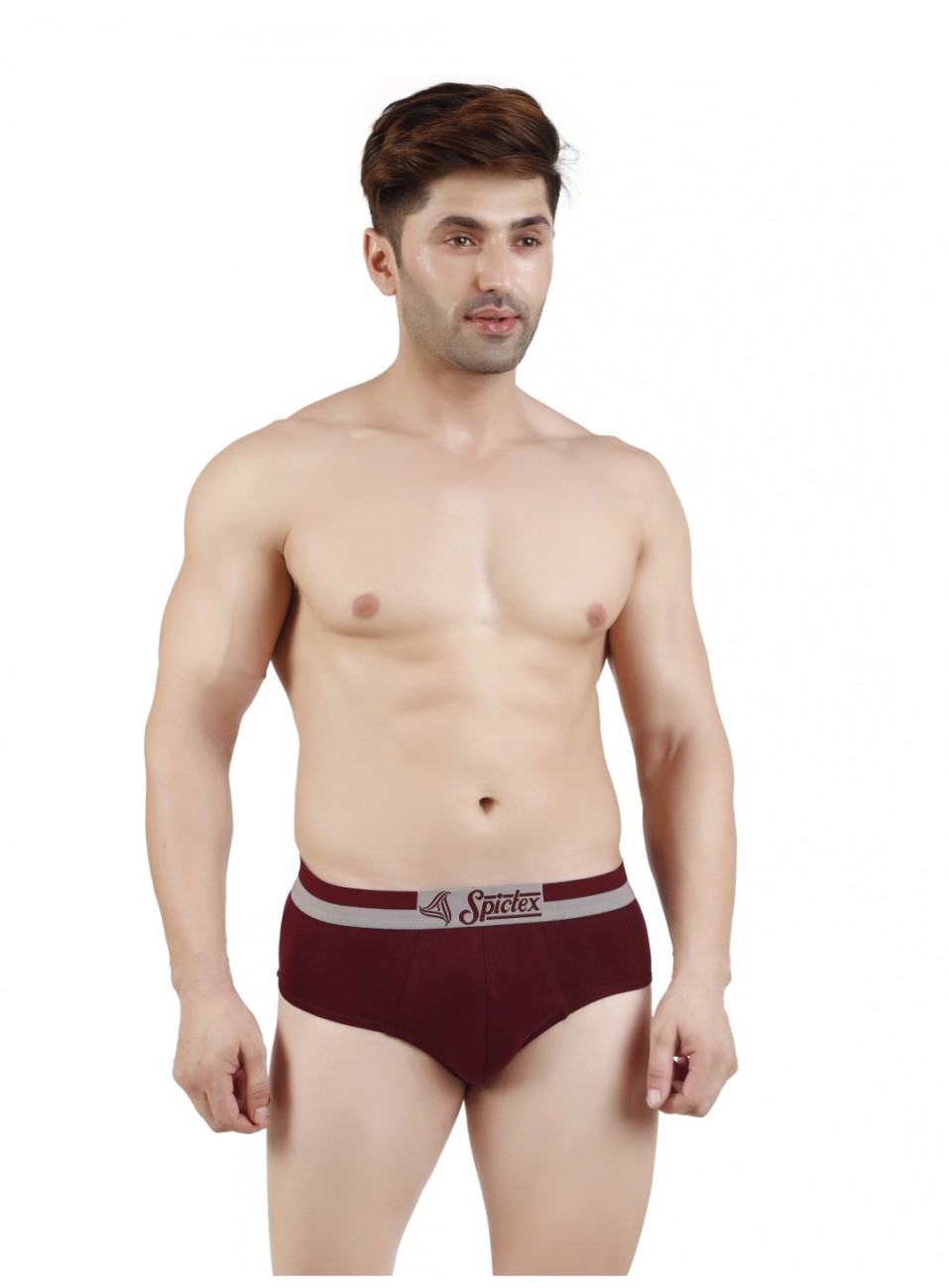 Men's Brief - Maroon - 1 PCS PACK