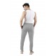 Men’s Track Pant Slim Fit - Grey Melange - 1 PCS Pack