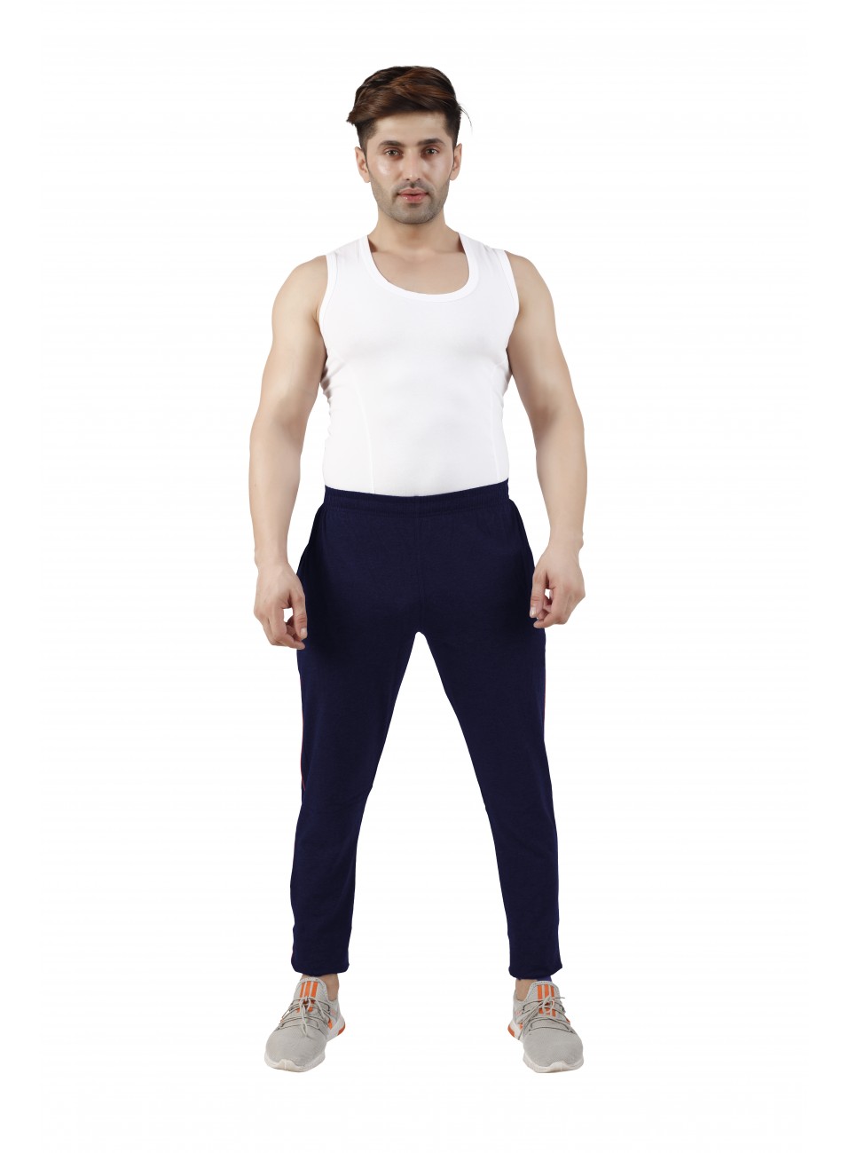 Men’s Track Pant Slim Fit - Navy - 1 PCS Pack