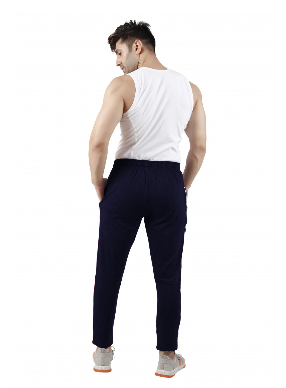 Men’s Track Pant Slim Fit - Navy - 1 PCS Pack