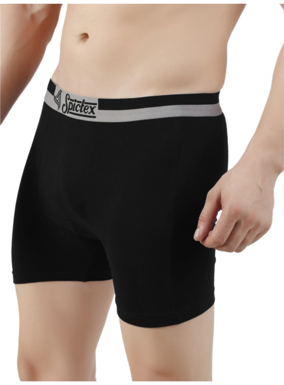 Men's Trunk Spandex - Black - 1 PCS Pack