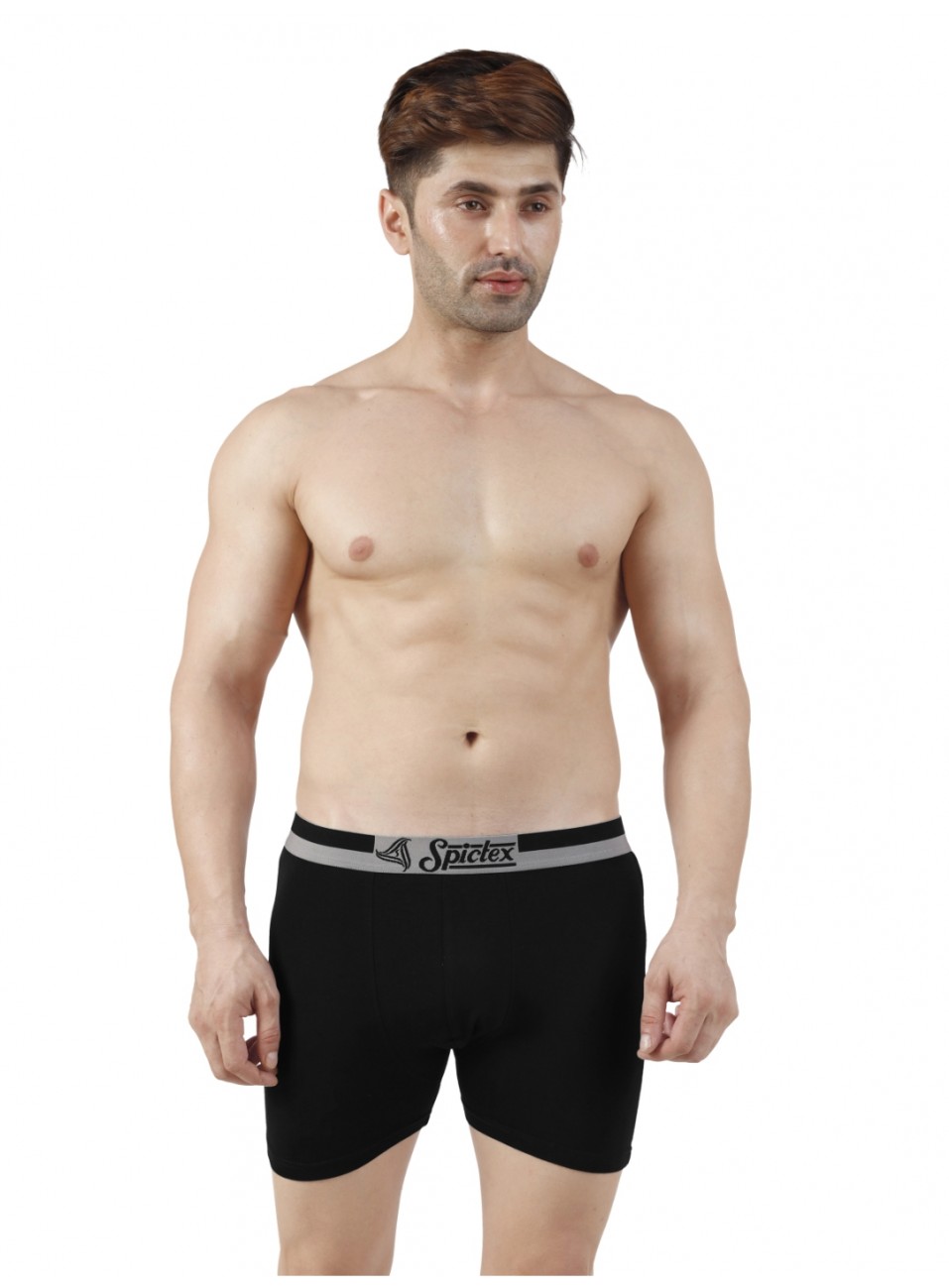 Men's Trunk Spandex - Black - 1 PCS Pack