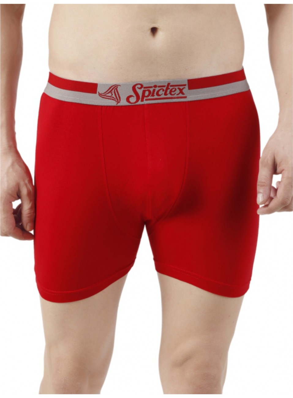 Men's Trunk Spandex - Red - 1 PCS Pack