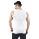 Men’s Vest RN - Spandex White - 1 Pcs Pack