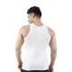 Men’s Vest RN - White - 1 PCS Pack