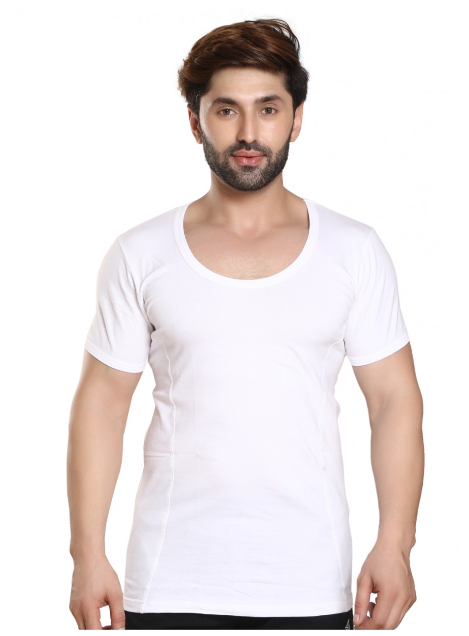 Men’s Vest RNS - White - 1 Pcs Pack