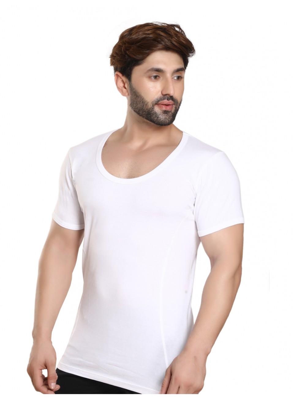 Men’s Vest RNS - White - 1 Pcs Pack