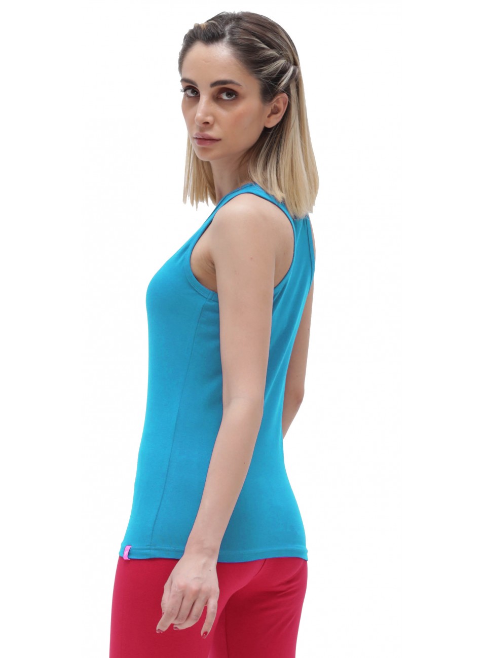 Slimming Polymer Sauna Vest Workout Tank Top Fass-M Women