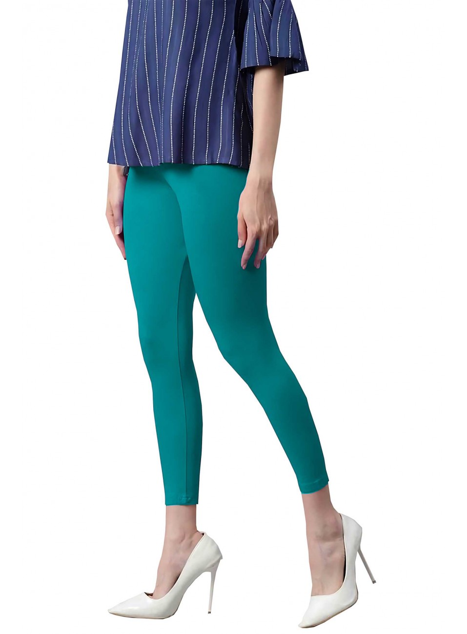 High Quality Cotton Plain Fitwel Ankle Length Leggings Plus Size at Rs 190  in Thane